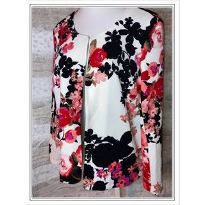 Draper & Damon’s Floral Jacket Size Large